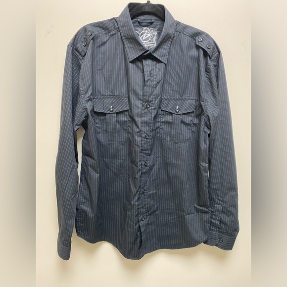 Men’s casual long sleeve button down shirt by Drill Clothing Company - Picture 1 of 9